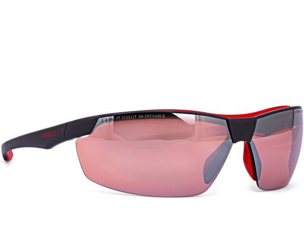 Infield Flexor Plus Outdoor 9026886AF Bügelbrille rot-baun verspiegelt