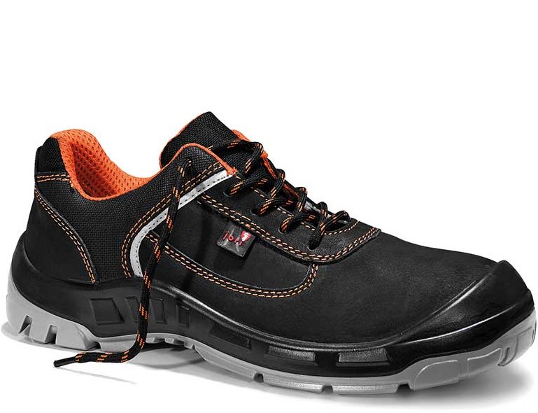 Jori Colour orange Low 12941 Halbschuhe S3 schwarz