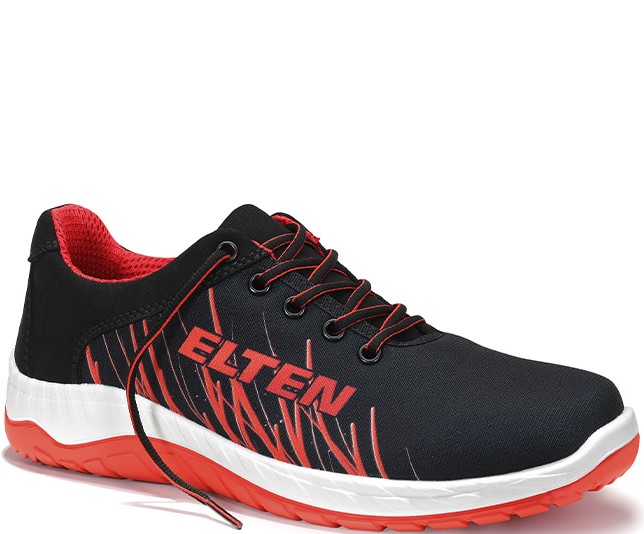 8r3p0PHwwyDYCW Elten LANA black-red Low 974610 Berufshalbschuhe ESD O1