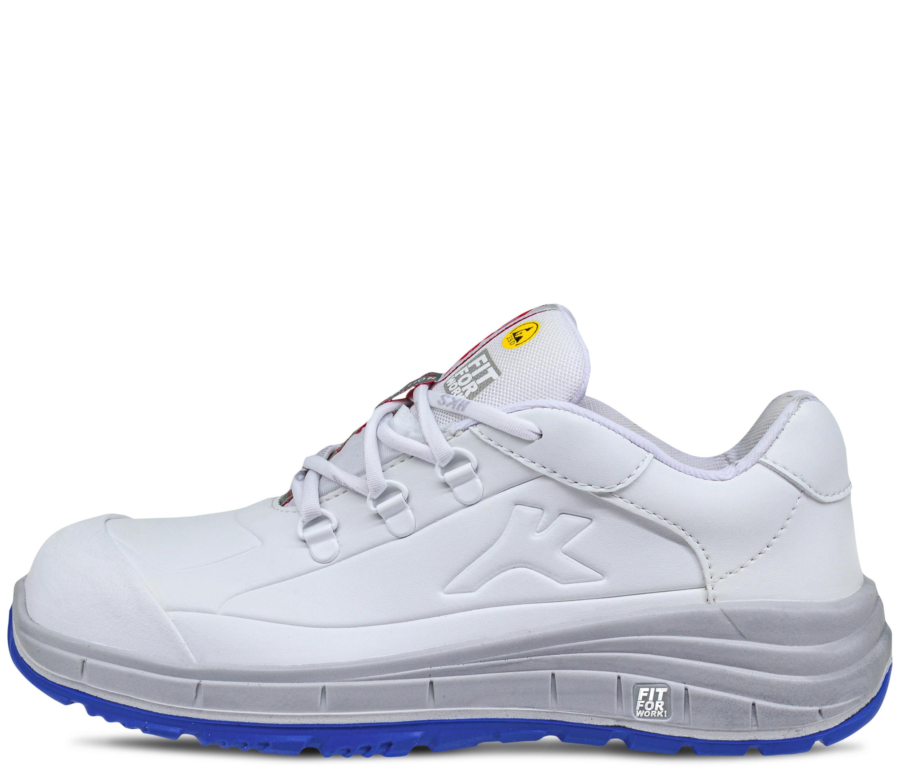 Free-3-VR-v01 HKS K-Run White Free 3 VR Damen-Sicherheitshalbschuhe S2 SRC ESD weiß