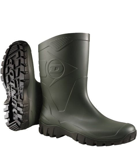 Dunlop Dee Stiefel K580011 grün ohne Schutzfunktion