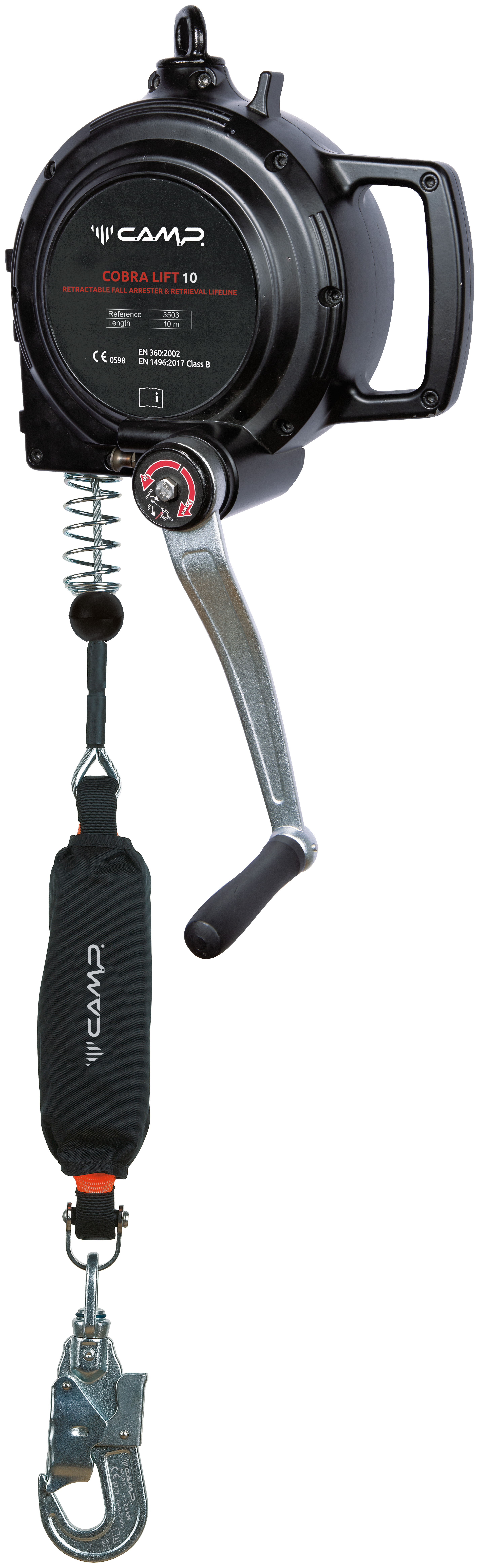 3503wdgf5rfLoXVIT C.A.M.P Cobra Lift 25 Höhensicherungsgerät mit Rettungshub