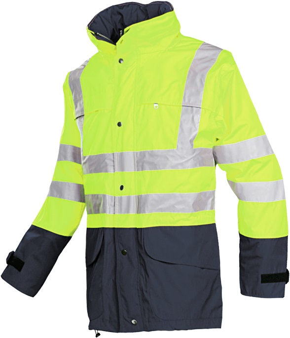 Sioen Brighton 132ZA2EJ4 Warning Rain Jacket
