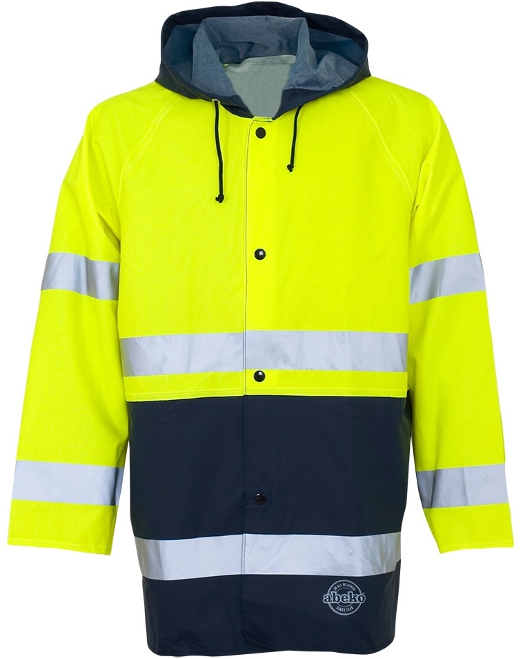 A-543011-761-p Ocean 020004 Sitex 80 cm w. Zipper High-Vis Regenjacke