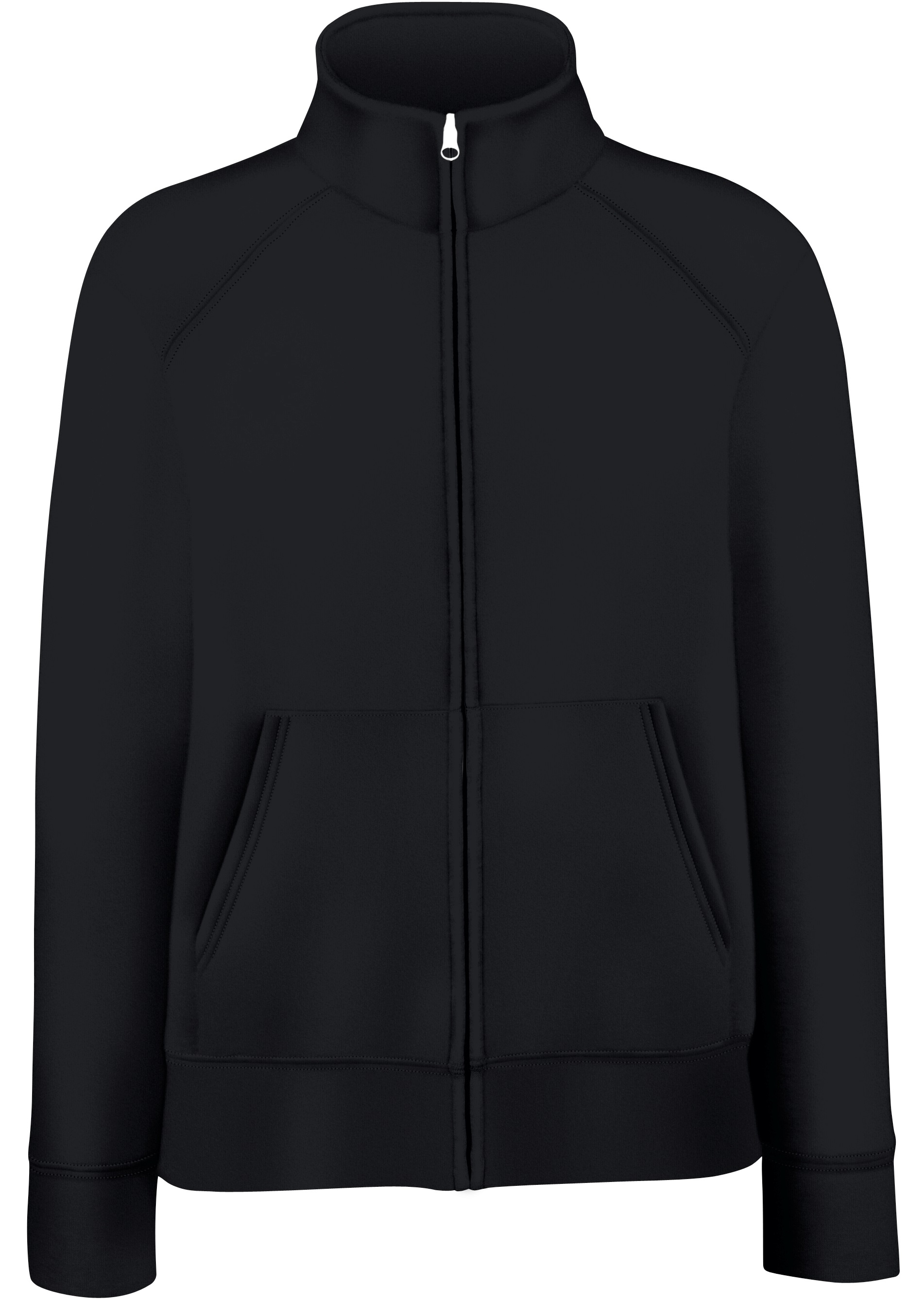 62-116-36_cutout_front Fruit of The Loom Lady-Fit Premium Sweat Jacket in 4 Farben