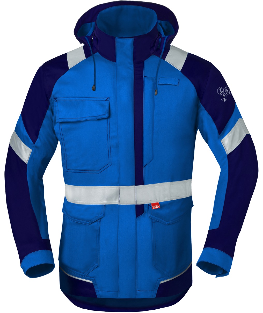 5093 Havep 5safety Image Plus 50286 Multinorm Parka carbon grey/red