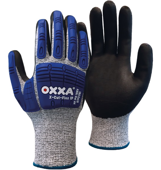 15170500 OXXA X-CUT-FLEX IP 51-705 Nitril-Stoßschutzhandschuhe Level D