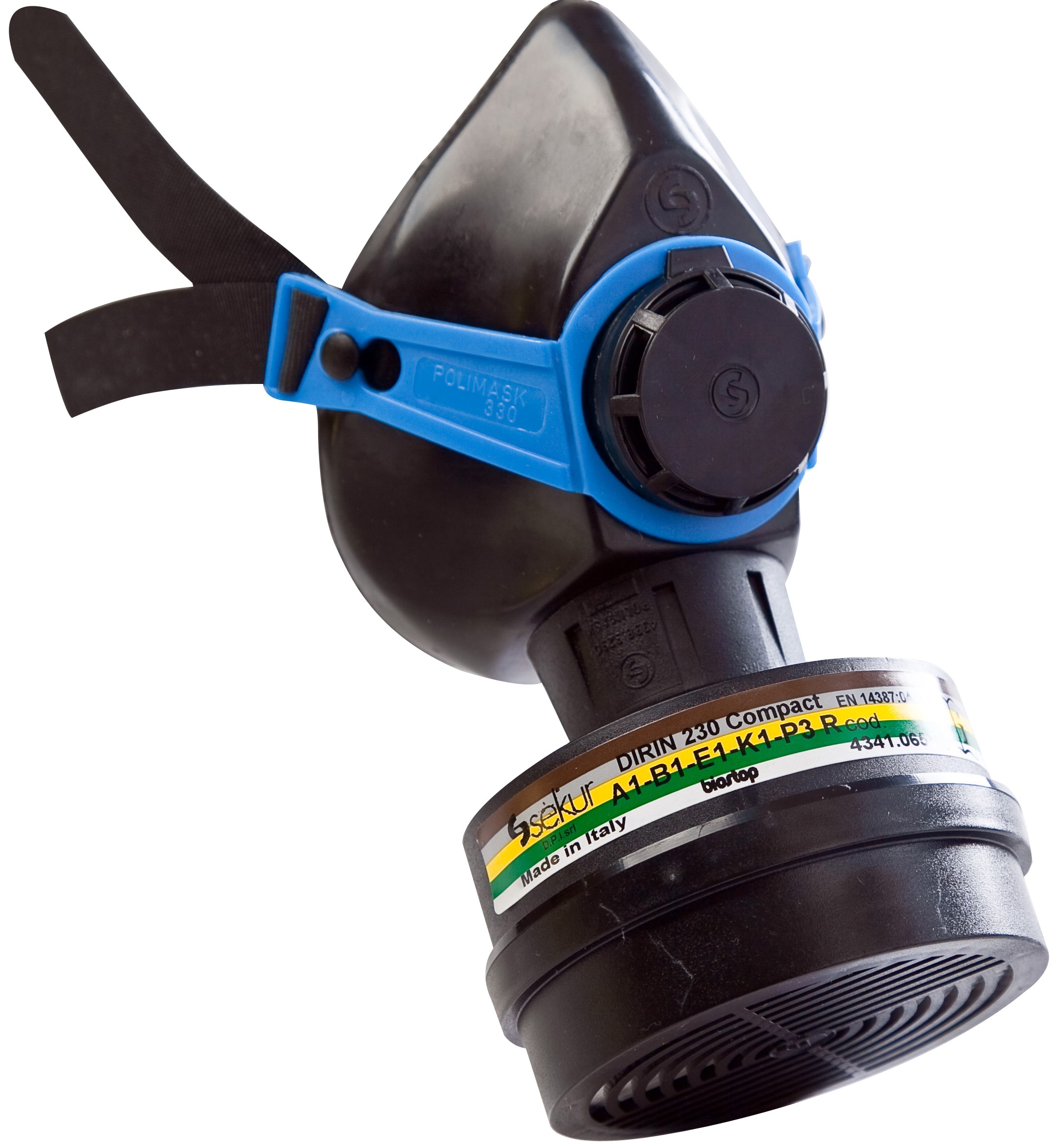 1TSfnx7mT4ijWu Ekastu Atemschutz-Halbmaske colorex multi A1B1E1K1-P3R D