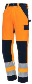 Nitras 7571 Motion Tex Viz high-visibility trousers class 2