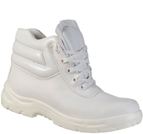 BASIC-LINE 34609 FERMO Schnürstiefel S2 SRC weiß