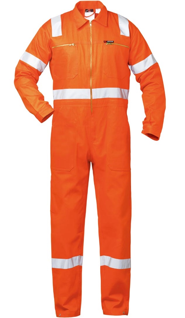 2209 Craftland 2209 SUZUKA Rallye-Kombination mit Reflexstreifen orange