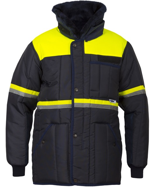 Kaltraumanzug-Warnschiutz-Jacke IBV 01.10150-bg Kaltraumjacke Warnschutz bis -10°C