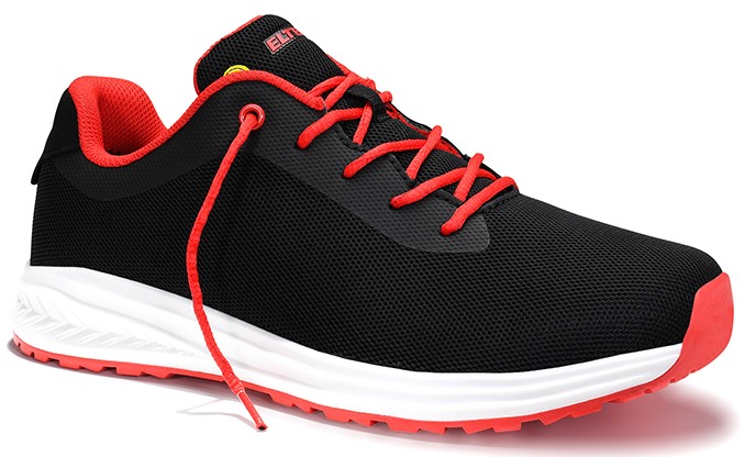 Elten Marais 972010 Low ESD O1 professional low shoes black-red