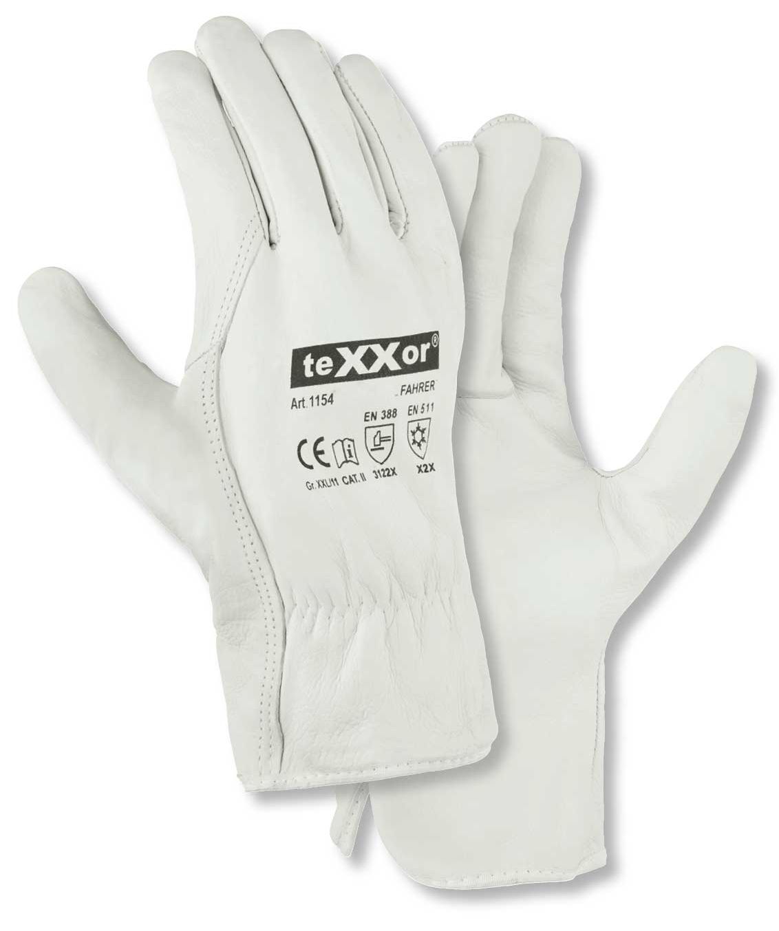 texxor 1154 Fahrer Volllederwinterhandschuhe