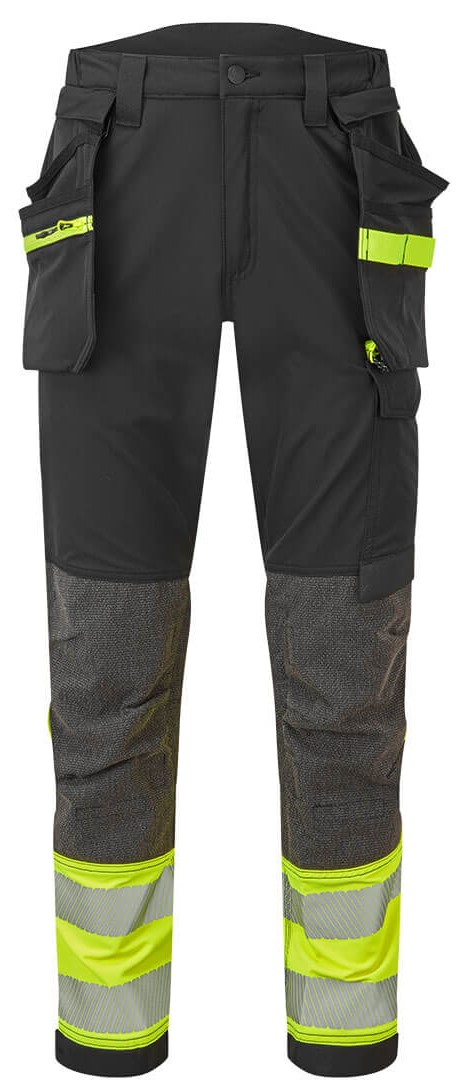 3mGDrySLLerJbj Portwest EV442 - EV4 Warnschutz-Stretchbundhose mit abnehmbaren Holstertaschen