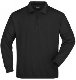 1Z8WPdS60VoQwV James & Nicholson JN041 Polo-Sweatshirt Heavy