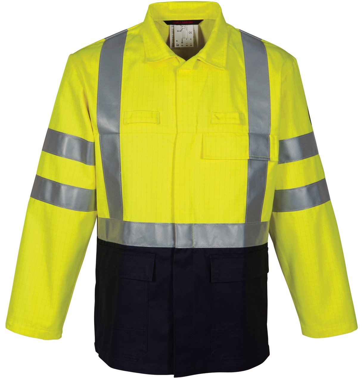 Havep Multi Protector 30008 Mutinorm-Langjacke leuchtgelb-marine