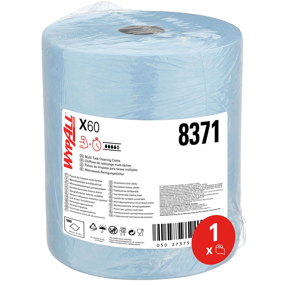 Kimberly Clark cleaning cloth WYPALL X60-8371