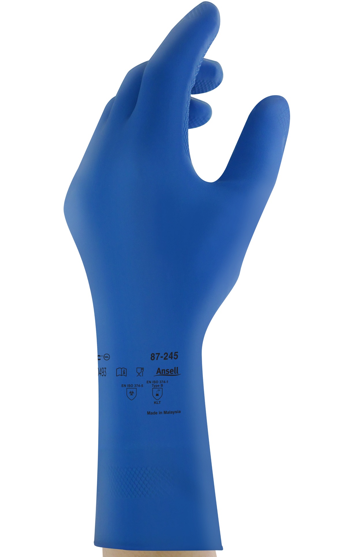 87-245 Ansell AlphaTec 87-245 Latex-Chemikalien-Schutzhandschuhe