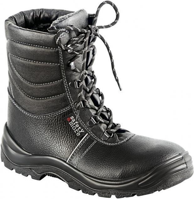 Bullstar Sicherheits-Winterstiefel gefüttert S3 schwarz