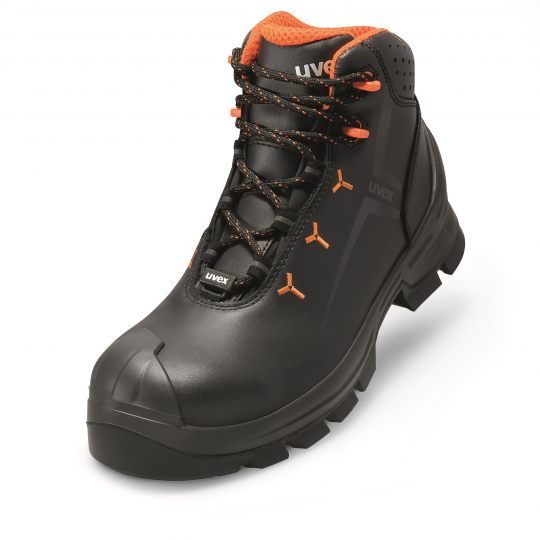 6523_25addccfab9518_540x540 uvex 2 VIBRAM S3 HI HRO SRC Schnürstiefel, Weite 11, schwarz/orange