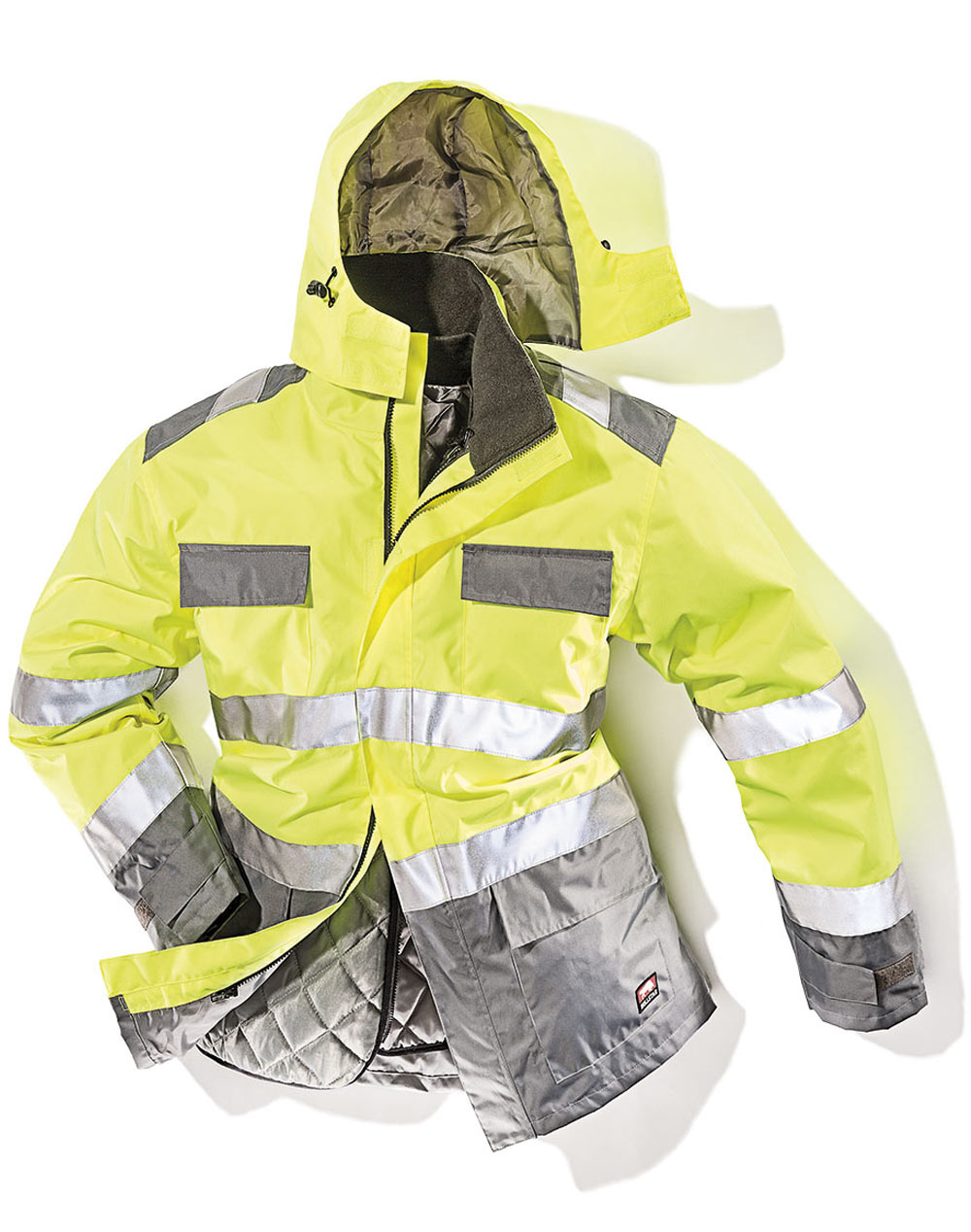 Bullstar 50323 Warnschutz-Parka leuchtgelb