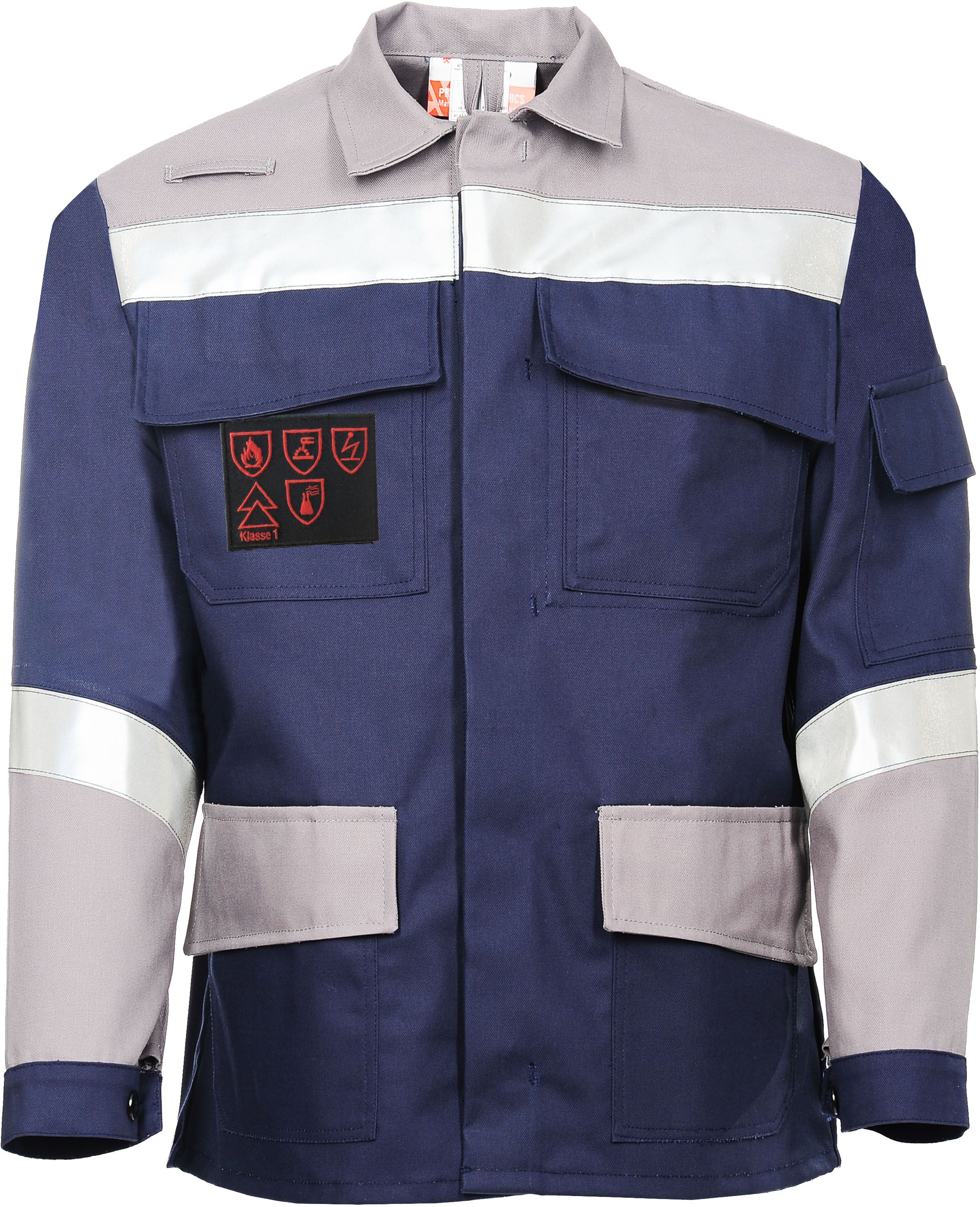 mu1ja23_1 Asatex MU1JA23 Proban Multinorm-Jacke blau-grau
