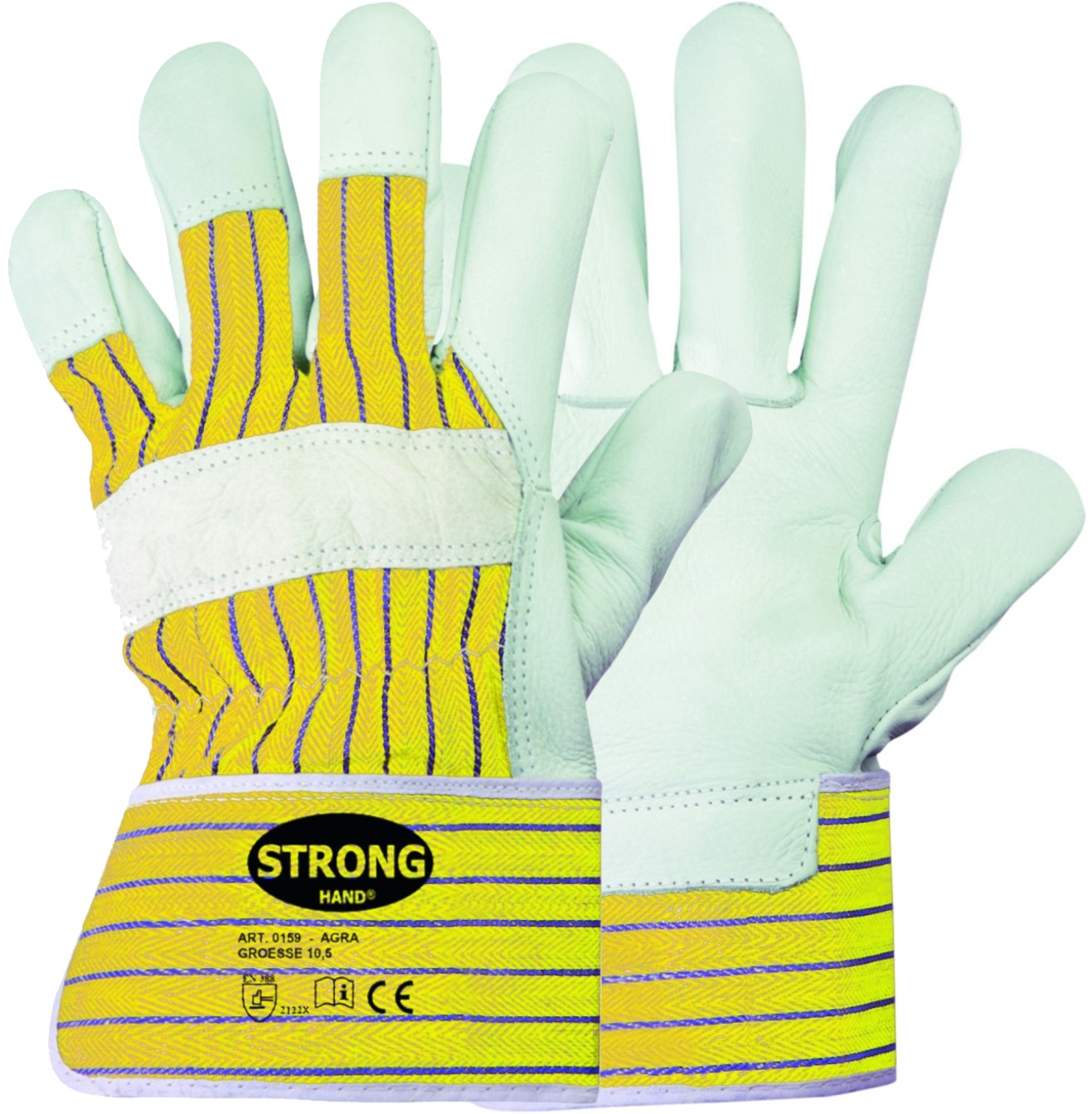 Stronghand 0159 Agra Rindvollleder-Schutzhandschuhe