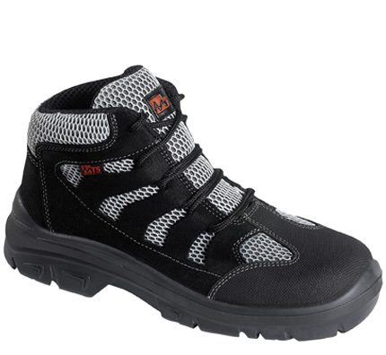 jorans1pflex40120 MTS Joran Flex 40120 Schnürstiefel S1P schwarz-grau