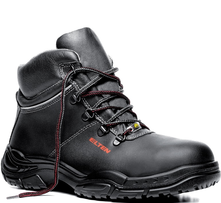 Elten Toby Mid 76061 laced boot ESD S3 HI black