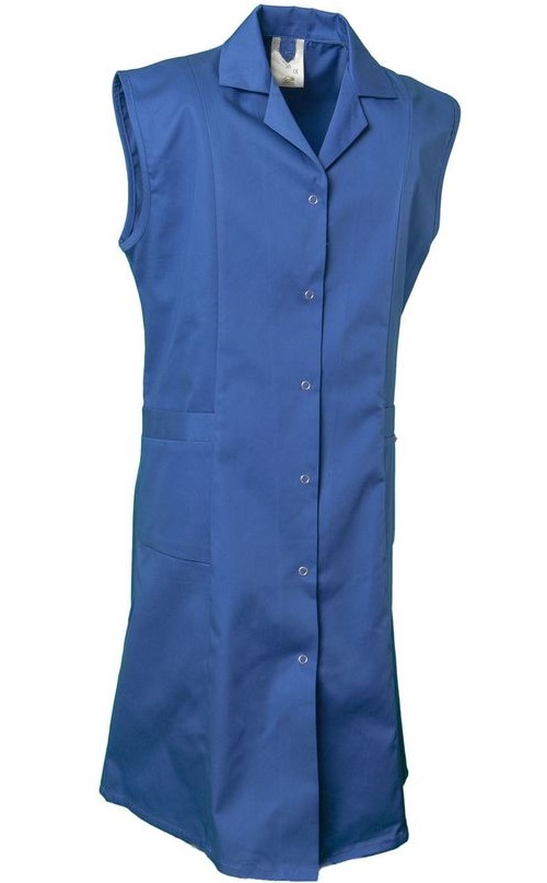 zoom_1621_001 Planam Damen Berufsmantel Mischgewebe ärmellos