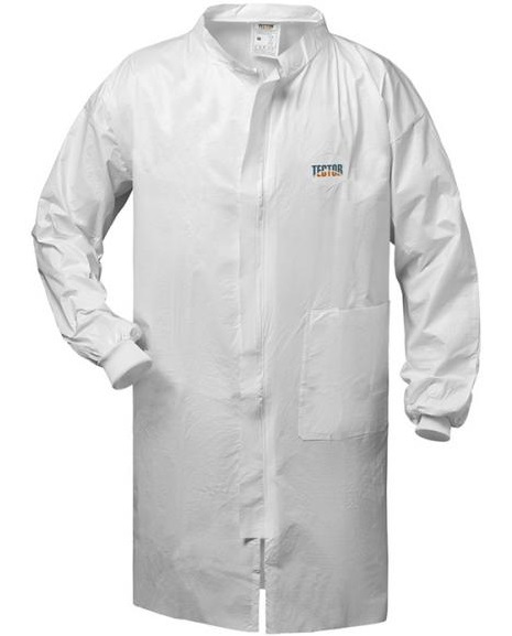 2995-1 Tector 2995 STEINTOR Schutzkittel mit Strickbündchen am Ärmelsaum