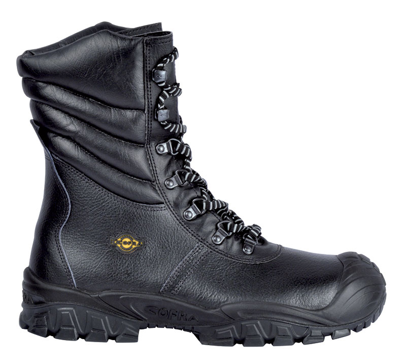 COFRA Schnürstiefel NEW URAL UK S3 CI SRC schwarz