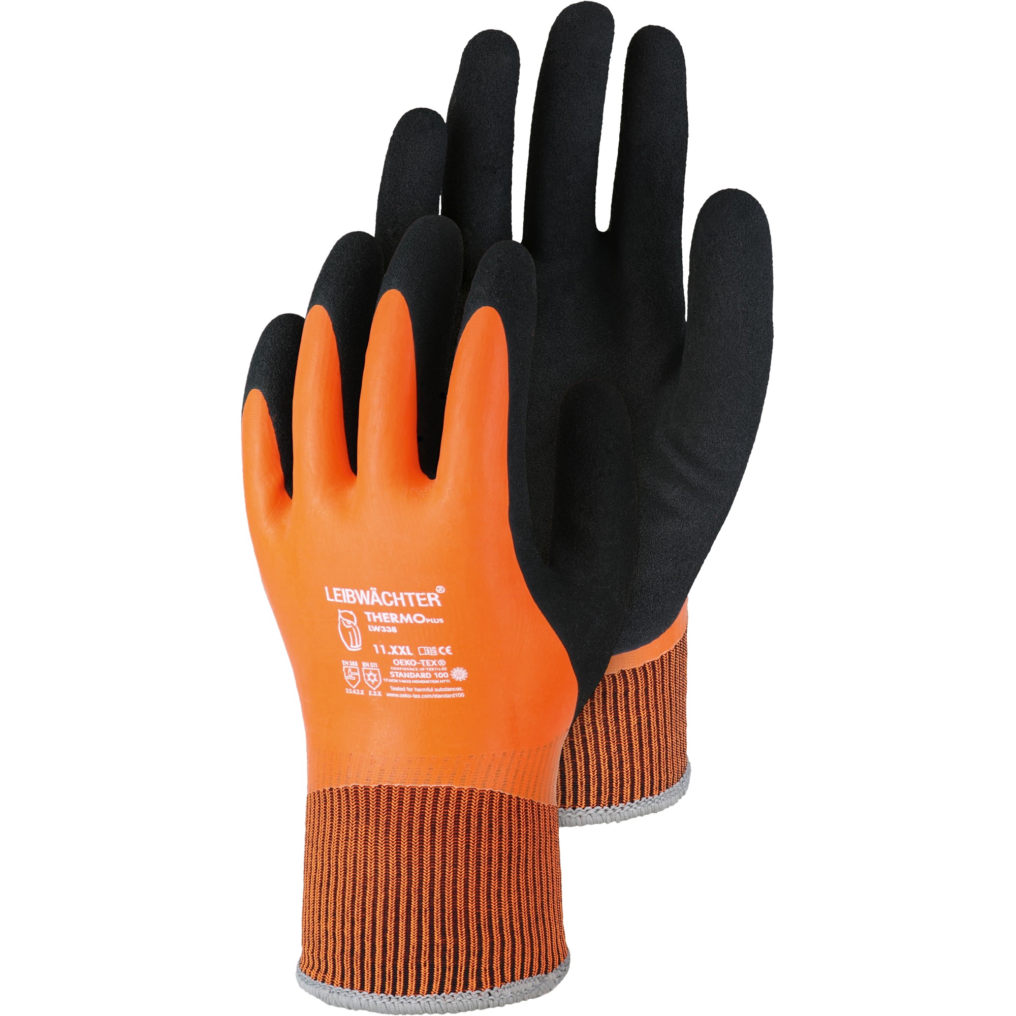 Leibwächter LW338 Winter Grip Latex-Kälteschutzhandschuhe