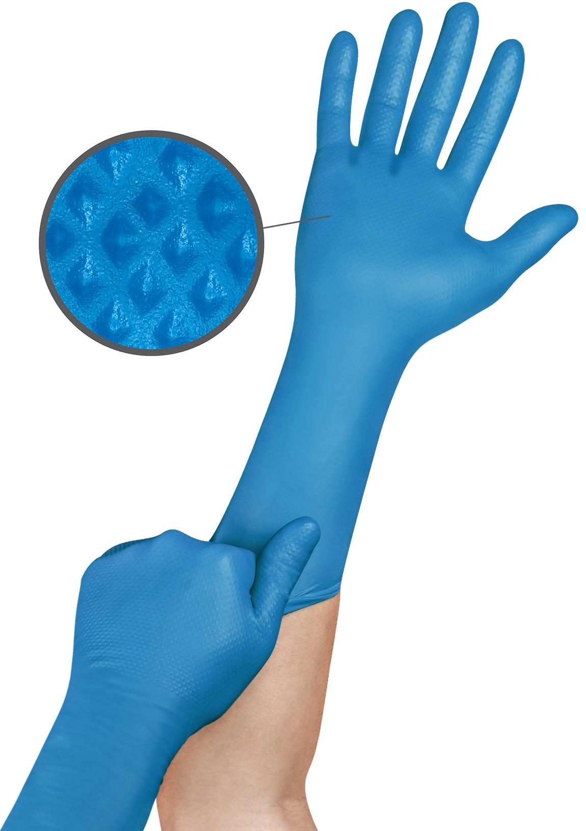 MICROFLEX-93-283-Gloves Ansell Microflex 93-283 disposable nitrile protective gloves