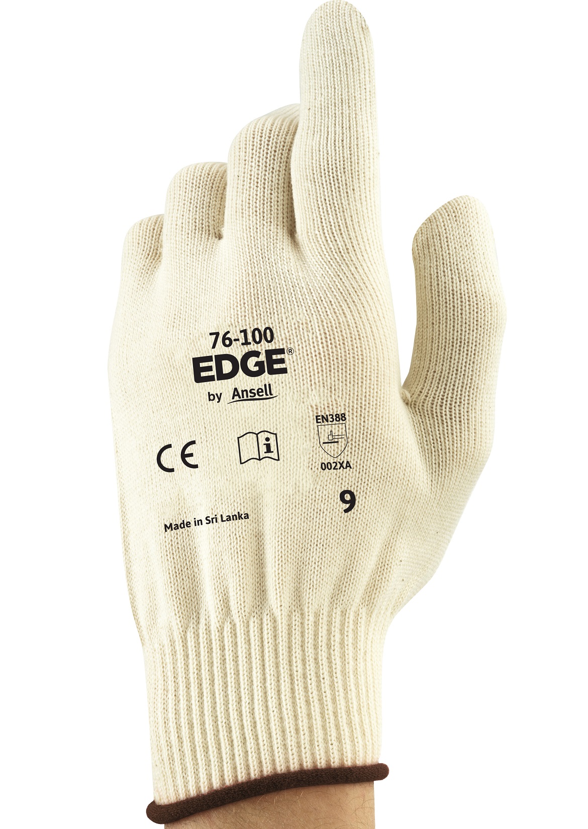 76-100 Ansell Edge 76-100 Cotton Protective Gloves