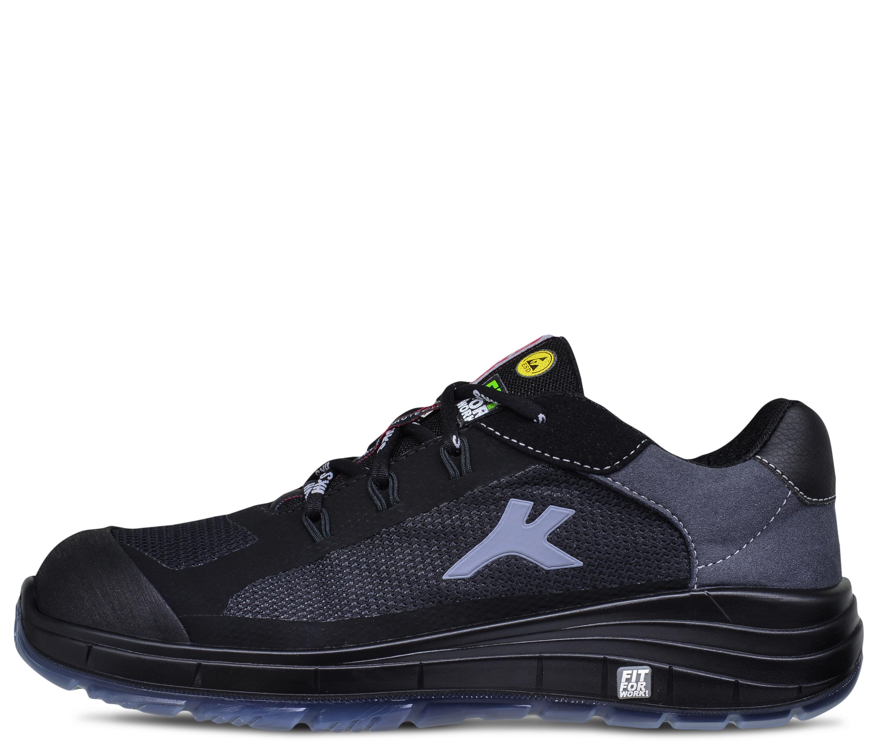 HKS K-Run Free 1 TP Damen-Halbschuhe S1P SRC ESD schwarz