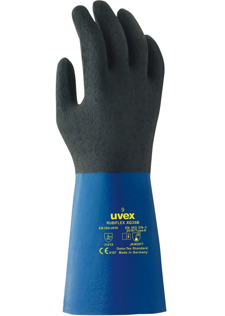 uvex rubiflex S XG 35 B Chemical gloves 60557