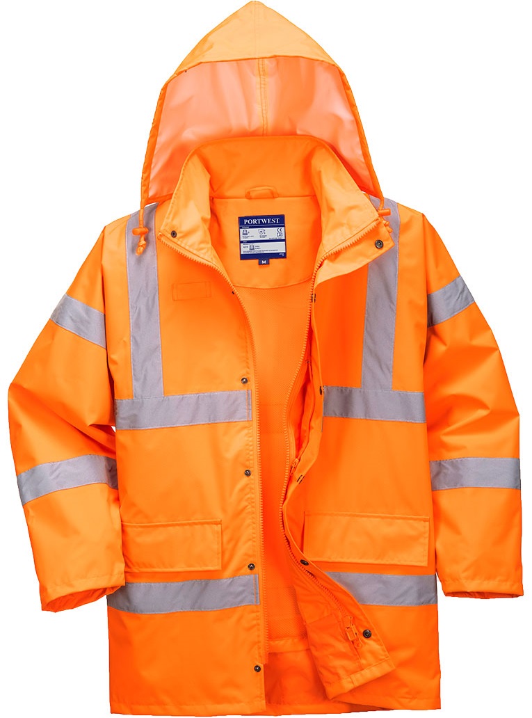 Portwest RT63 Atmungsaktive Warnschutzverkehrsjacke (interaktiv)