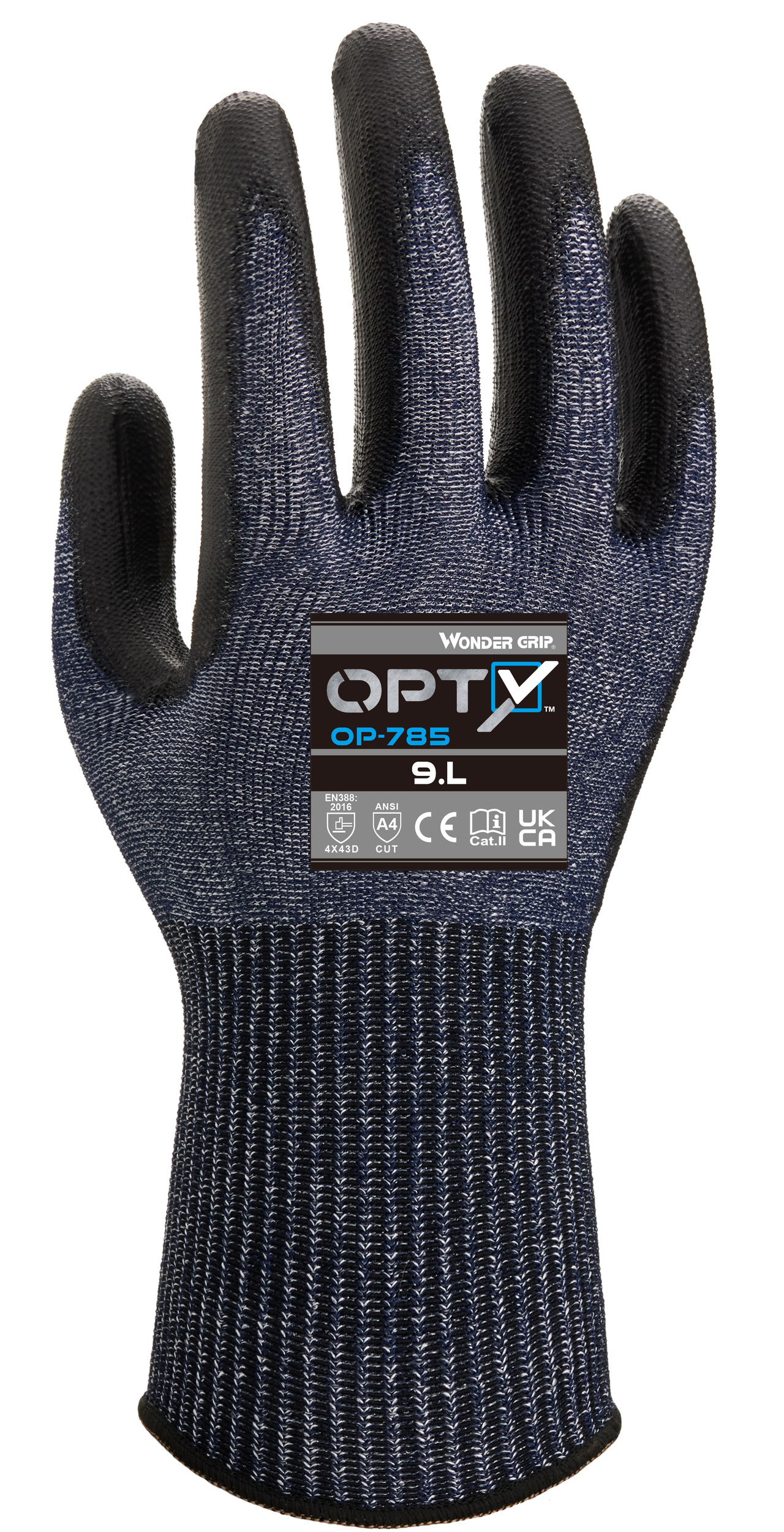 9e22e237-8e5b-48d3-9f9e-511c850d6135-0 Wonder Grip OP-785 Opty PU-Schnittschutzhandschuhe Level D