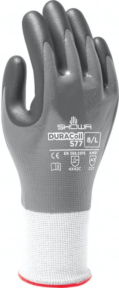 SHOWA 577 Duracoil Nitril-Schnittschutzhandschuhe Level C