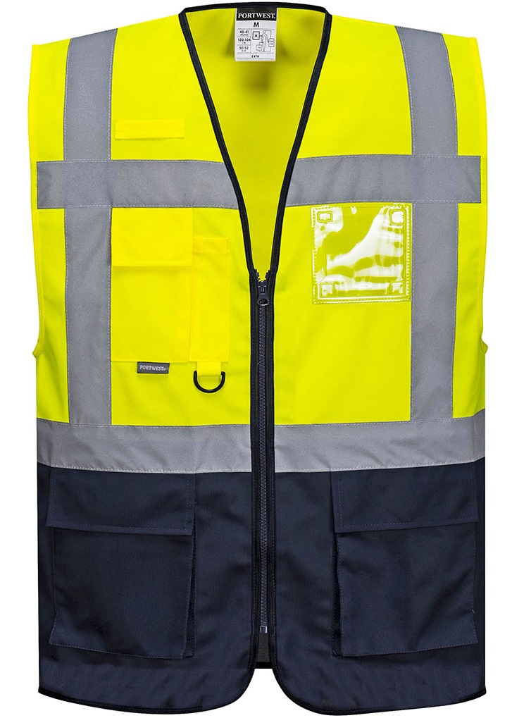 Portwest C476 Warschau Executive Warnschutz-Weste