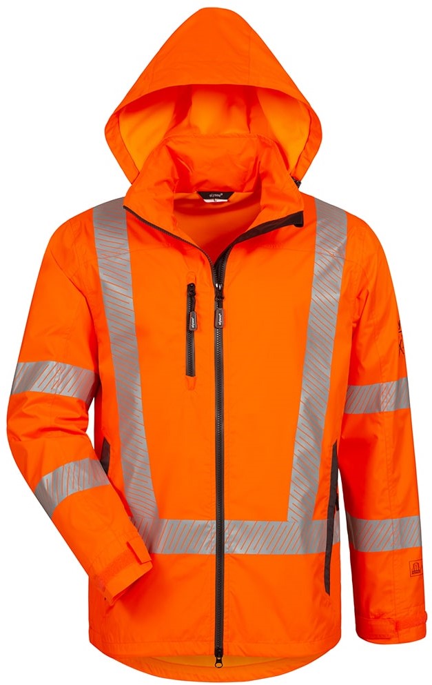 22439 elysee 22439 Aiden Warnschutz-Regenjacke leuchtorange