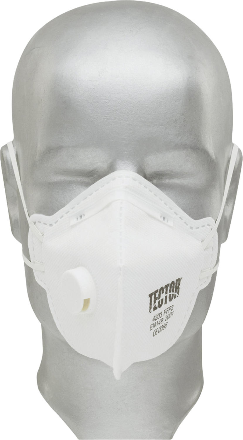 Tector 4203 P2/V Feinstaub - Faltmaske FFP2 mit Ausatemventil