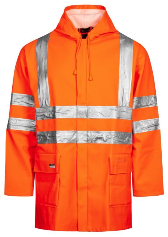 ARC-LR4055-orange Lyngsøe ARC-LR4055 Multinorm Warnschutz-Regenjacke
