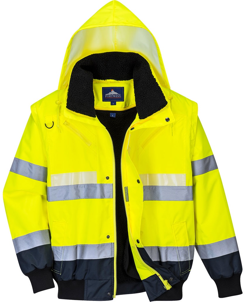 Portwest G465 Glowtex 3-in-1 Pilotjacke