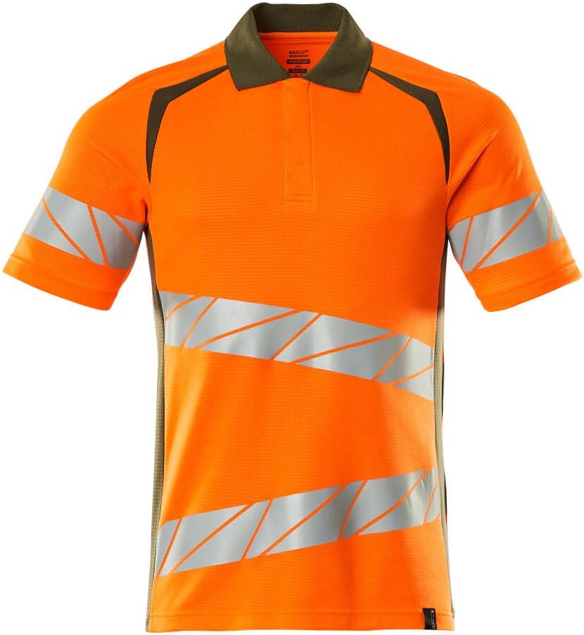 leuchtorange-moosgrün