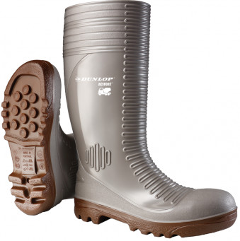 14 Dunlop Acifort Concrete Full Safety Stiefel A242A31 grau SB