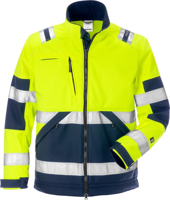 Fristads 125024 High Vis warning soft shell jacket 4083 WYH