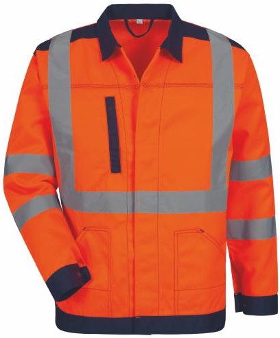 23721 Safestyle 23721 MARIENBERG Warnschutz-Bundjacke leuchtorange-marine